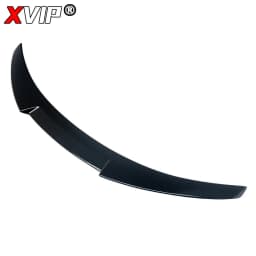 XVIP Car M4 Style Roof Spoiler Glossy Black Wings For BMW 3 Series G20 G28 2019-2022 330i 330e Sedan ABS Ducktail Trunk Spoilers