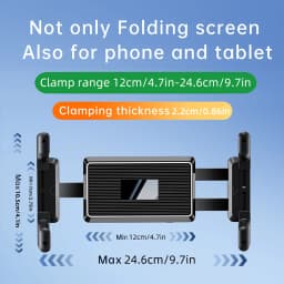 Car Tablet Holder Long Arm Suction Cup Mount for iPad Pro Air 4-13'' Xiaomi Tablet SUV Truck Vehicle Lift Uber Windshield Window