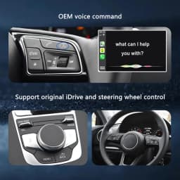 Wireless Carplay Android Auto Lossless Installation Interface For Audi A3 A4 A5 Q2 Q5L Q7 2014-2018 Rear Camera Car Play Module