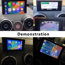 Wireless Carplay Android Auto Lossless Installation Interface For Audi A3 A4 A5 Q2 Q5L Q7 2014-2018 Rear Camera Car Play Module