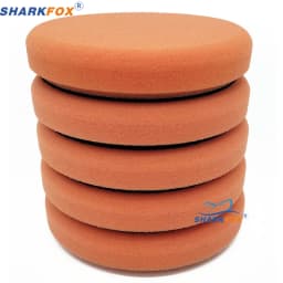 Sharkfox 5"(125mm) /6"(150mm) Car Sponge Buffing Polishing Pads For DA/RO/GA Car Buffer Polisher