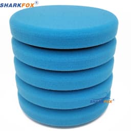 Sharkfox 5"(125mm) /6"(150mm) Car Sponge Buffing Polishing Pads For DA/RO/GA Car Buffer Polisher