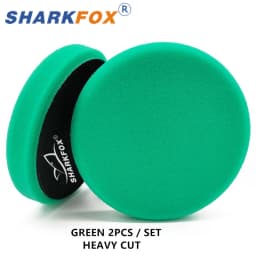 Sharkfox 5"(125mm) /6"(150mm) Car Sponge Buffing Polishing Pads For DA/RO/GA Car Buffer Polisher