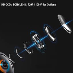 Flipping Logo Camera Dynamic Line for Golf 6 7 8 MK6 MK7 Passat B6 B8 CC Magotan EOS Emblem Logo Reverse Waterproof Night Vision