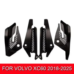 For Volvo S90 V90 XC60 2018-2026 Anti-Leaf Debris Blocking Wiper Drain Slot Modified Car Supplies 2025 2023 2022 2021 2020 2019