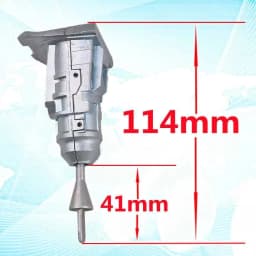 HU162T 9 Teeth OEM Installation Lock for Volkswagen GOLF 7 Lamando Car Left Door Lock Cylinder