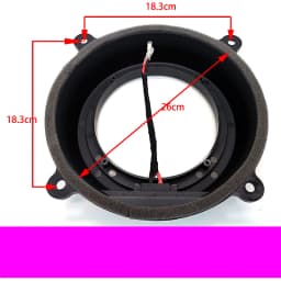 2pcs Audio Modification 6.5 Speaker Pad Washer Treble Bracket Adapter Mount for Mazda Atez Ankesaila CX-4 CX-5 CX7