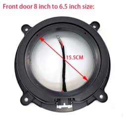 2pcs Audio Modification 6.5 Speaker Pad Washer Treble Bracket Adapter Mount for Mazda Atez Ankesaila CX-4 CX-5 CX7