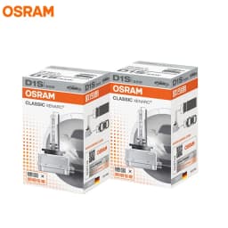 OSRAM D1S D2S D3S D4S D2R Xenon HID CLASSIC Original Car Xenon Headlight 4200K Standard White Light Made In Germany, 2 Pieces