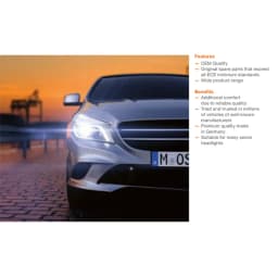 OSRAM D1S D2S D3S D4S D2R Xenon HID CLASSIC Original Car Xenon Headlight 4200K Standard White Light Made In Germany, 2 Pieces