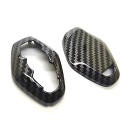 Carbon Fiber Gloss Remote Key Case Protector Accessories Cover Shell For BMW Diamond Remote Key E46 E39 E38 Z3 Z4 E83 E53