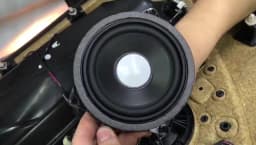 For BMW F30 F20 F10 G20 G01 Midrange Speakers For BMW G30 F48 F34 3GT F23 X1 X2 X3 Front Rear Door Horn 4.5 4 inch Loudspeaker