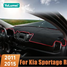 For Kia Sportage R 3rd 2011 2012 2013 2014 2015 LHD Car Dashboard Cover Mats Avoid Light Pads Anti-UV Case Carpets Accessories