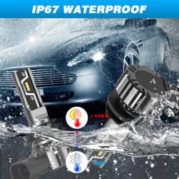 NOVSIGHT H11 LED Headlight Bulb H7 H4 H8 H9 H1 9005 HB3 9006 HB4 led h11 Mini Size Car Lamps 50W 10000LM Headlamp 6500K Fog Lamp