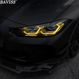 Yellow DRL LED Modules Board Set, Daytime Running Light LED Module for BMW 3 Series G22 G23 G26 M3 G80 M4 G82 G83 2021 2022 2023