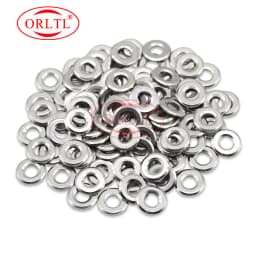 100PCS 2mm Diesel Injector Nozzle Washer For DENSO TOYOTA HILUX PRADO 3.0L D4D 095000-8290 095000-6250