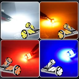 50PCS/PACK LED T10 4014 26SMD Amber/White/Blue/Red Super Bright Lighting W5W 168 192 194 501 For Car Parking/Brake/Turn Signals