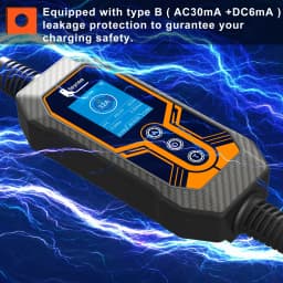 Feyree EV Charger Wallbox TS-NACS Socket 32A 7KW 1Phase APP Control EVSE Portable Charging Box for Tesla Cars Models 3/Y/S/X