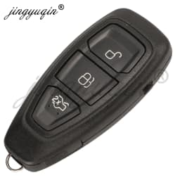 jingyuqin Car Remote Key For Ford Focus Fiesta C-Max Mondeo Ecosport Galaxy Kuga Smart Keyless 2/3Button 4D63 433MHz KR55WK48801
