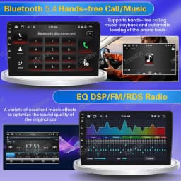 Android 16 Car Radio For Fiat Ducato 3 2006 - 2022 Carplay Auto Multimedia Stereo Player GPS Navi BT 360 Camera 4G WIFI QLED DSP