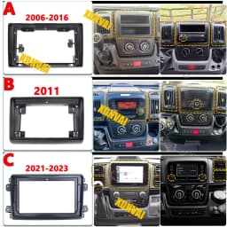 Android 16 Car Radio For Fiat Ducato 3 2006 - 2022 Carplay Auto Multimedia Stereo Player GPS Navi BT 360 Camera 4G WIFI QLED DSP