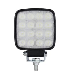 4 inch LED Flood Light Excavator Squar Forklift Tractor Heavy Duty Blub Offroad 12V 24V 6240LM Agricultural vehicles 1