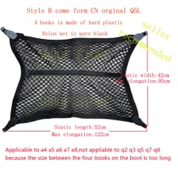 Original Car Trunk Mesh Net Cargo Luggage A4 B5 B6 B8 A6 C5 C6 A3 A5 Q3 Q5 Q7 8W9 861 869 80A 861 869 9B9