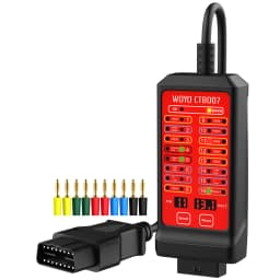WOYO CAN Tester Vehicle Diagnosis On-Board Diagnostics OBD 16 Pin Break Out Box Detection CAN Bus Circuit Tester 12V 24V