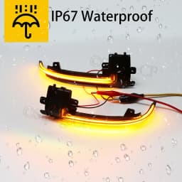 For Audi A4 A5 B8.5 RS5 B8 A3 8P RS3 Dynamic Turn Signal LED Blinker RS4 Sline S5 Sequential Side Mirror Light 2011-2016