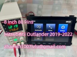 NEW 8 Inch Touch Screen SDA NR-201 For Mitsubishi Pajero Outlander Sport 2019-2022 8740A098 Car CD Audio Radio Navigation