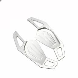 For Skoda 2020 Octavia A8 MK4 ENYAQ IV RS VRS 2021 2022 Aluminum Car Steering Wheel Shifter Paddle Extension DSG Sticker Styling