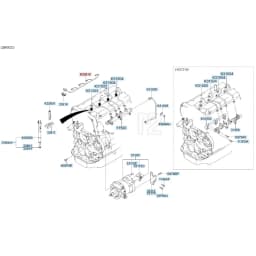 Fuel Injector Washer Wiring For Hyundai Terracan 2.9L J3 Genuine Diesel Fuel Injector Harness Plug 33810-4X600 338104X600 K33810