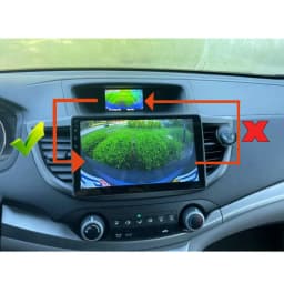 VKAUTO C32Pins Camera adapter cable For Honda CRV Pilot Civic 2011 to 2017 Retain OEM Camera Work With Android unit