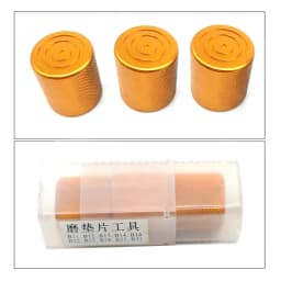 New!3 Pcs Common Rail Grinding Tools for Injector Nozzle Gaskets Shims, Common Rail Injector Nozzle Repair Tools