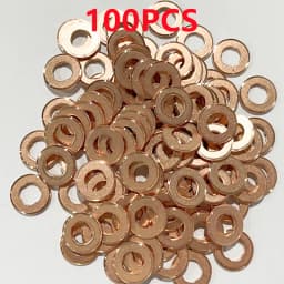 100PCS F00VC17505 Injector Nozzle Copper Washer F00VC17504 F00VC17503 F00VC17502 Diesel Sprayer Gasket F00VC17506 for Shim