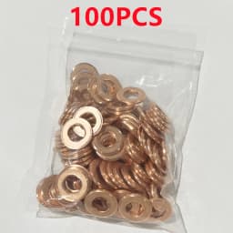 100PCS F00VC17505 Injector Nozzle Copper Washer F00VC17504 F00VC17503 F00VC17502 Diesel Sprayer Gasket F00VC17506 for Shim