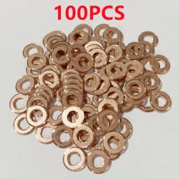 100PCS F00VC17505 Injector Nozzle Copper Washer F00VC17504 F00VC17503 F00VC17502 Diesel Sprayer Gasket F00VC17506 for Shim