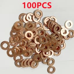 100PCS F00VC17505 Injector Nozzle Copper Washer F00VC17504 F00VC17503 F00VC17502 Diesel Sprayer Gasket F00VC17506 for Shim