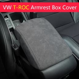 Armrest Box Protective Cover for VW T-Roc TROC 2019 2020-2024 2025 2026 Volkswagen Accessories Cushion Support Box Armrest Mat