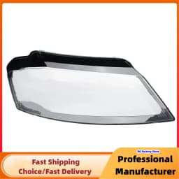 Left/Right Front Headlight Lens Cover For Audi A3 8P S-line S3 RS3 Facelift All Models 2008-2012 Clear Headlamp Shell