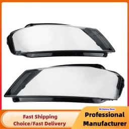 Left/Right Front Headlight Lens Cover For Audi A3 8P S-line S3 RS3 Facelift All Models 2008-2012 Clear Headlamp Shell