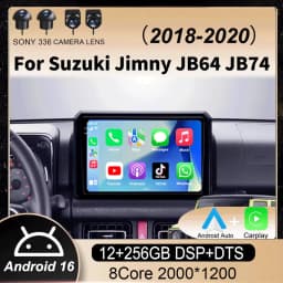 9 Inch Android 16 For Suzuki Jimny JB64 JB74 2018 - 2020 Multimedia Video Player Car Radio Stereo GPS Navigation Carplay
