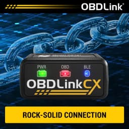 OBDLink CX Bluetooth 5.1 BLE OBD2 Adapter for IPhone/iOS & Android Car Coding Diagnostics Tool Compatible with Bimmercode