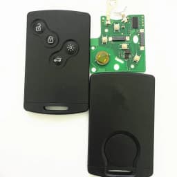 NO LOGO! 5pcs/lot 4 Button Clio4 Keyless Car Key Smart Card Remote 433MHz 4A Chip for Rena Clio IV 4 Captur Key 2009-2017