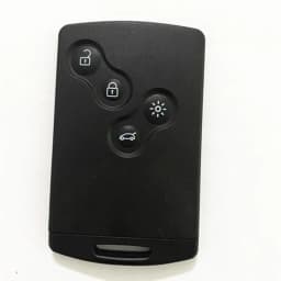 NO LOGO! 5pcs/lot 4 Button Clio4 Keyless Car Key Smart Card Remote 433MHz 4A Chip for Rena Clio IV 4 Captur Key 2009-2017