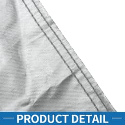 UXCELL Front Half Car Cover 220x160cm Bonnet Cover Waterproof Outdoor Engine Hood Half Cover 210D with Reflective Tape