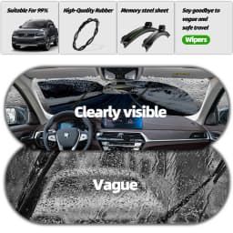 Wiper RHD & LHD Front Wiper Blades For Ford Mondeo Fusion 2015 - 2021 Windshield Windscreen Window Rain Brushes 28"+28"