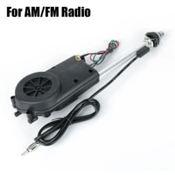 12V Universal Exterior Vehicle Aerials For Car SUV AM FM Radio Electric Power Automatic Telescopic Antenna