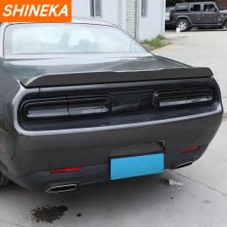 SHINEKA Car Rear Tail Light Lamp Decoration Cover for Dodg Challenger 2015-2023 Up Taillight Lamp Cover Exterior Accessories