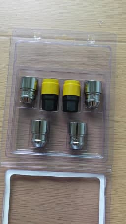 36mm M12x1.5 M12x1.25 Security Anti Theft Steel Special Key Car Locking Wheel Lug Nuts Lock Nut